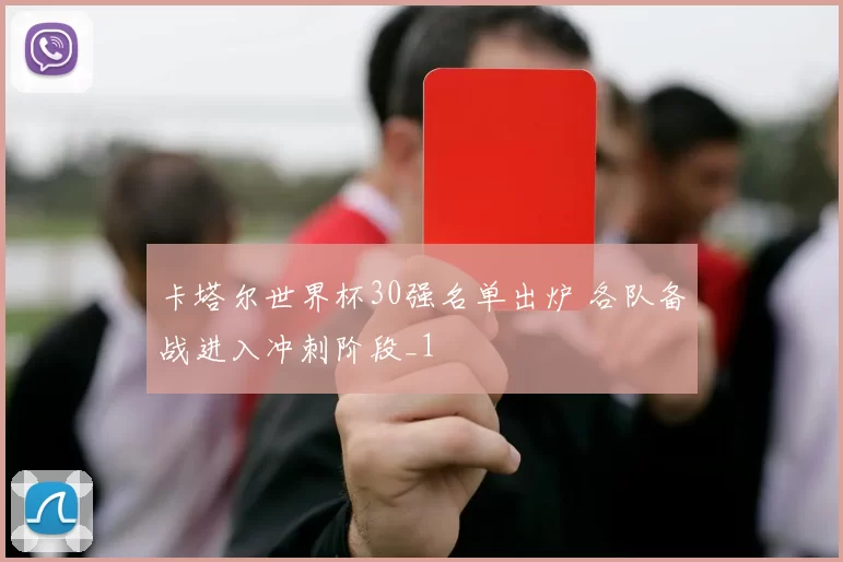 卡塔尔世界杯30强名单出炉 各队备战进入冲刺阶段_1