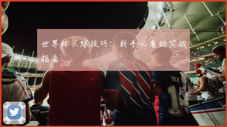 世界杯买球技巧：新手必看的实战指南